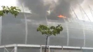 Incêndio no Castelão faz CBF antecipar horário de Ceará x Athletico neste domingo