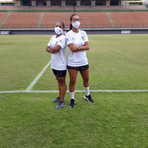 Duas jovens de Alagoinhas são aprovadas para atuarem na arbitragem de competições futebolísticas promovidas pela Federação Baiana
