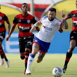 Copa do Nordeste: Vitória supera Bahia por 1 a 0 e encerra jejum de quatro anos no Barradão