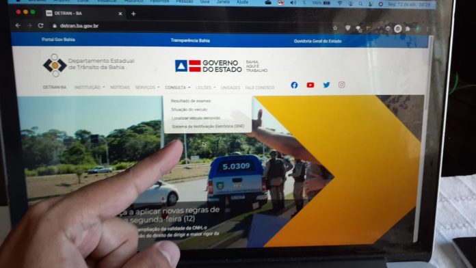 Site do Detran-BA é hackeado e fica fora do ar temporariamente