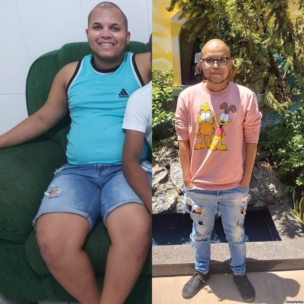 Professor que pesava 100 kg antes da pandemia da Covid-19 emagrece 30 kg em sete meses: ‘Muito realizado’
