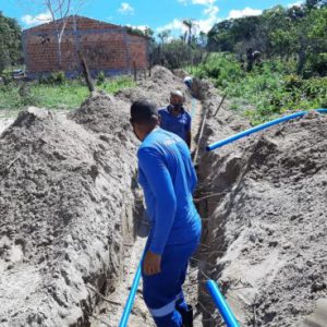 ABASTECIMENTO: ampliando a oferta de água para mais pessoas, SAAE realiza extensão de rede no Miguel Velho