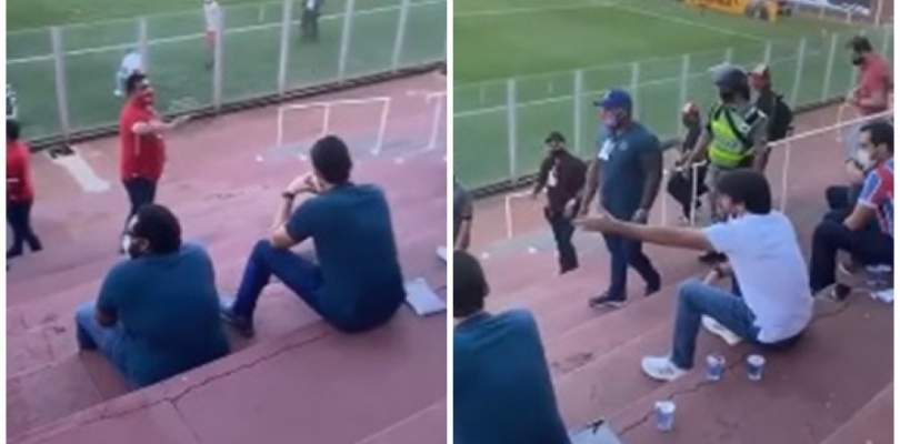 Bellintani e Vitor Ferraz batem boca com dirigentes do Vila Nova; veja vídeo.