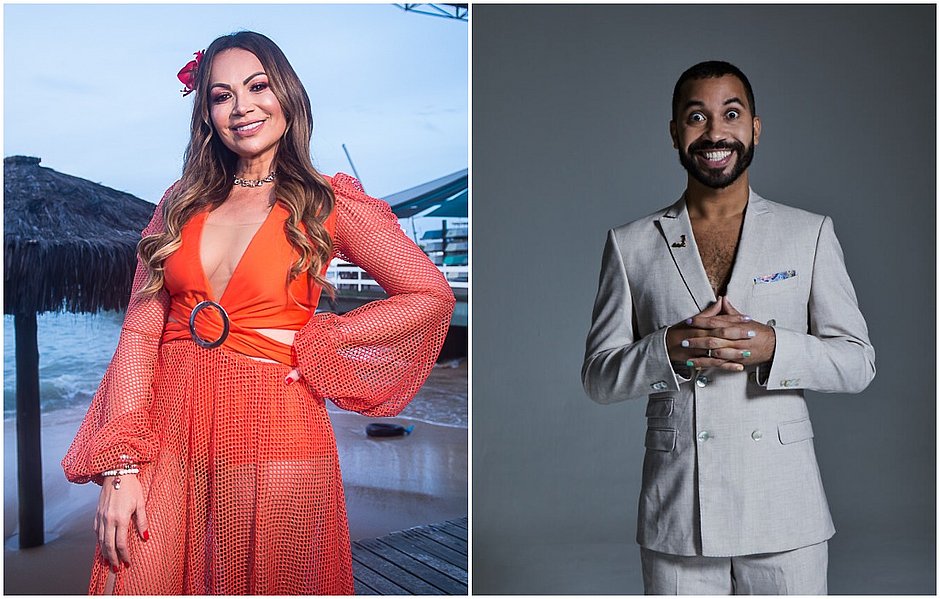 Gil do Vigor é convidado de Solange Almeida em live de São João; vídeo.