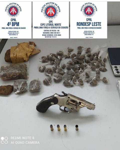 Três homens morrem em confronto com a Polícia em Alagoinhas, armas e drogas foram apreendidas.