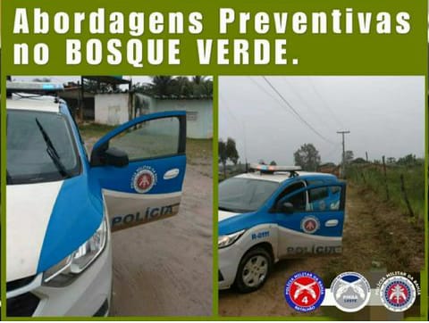 Quarto Batalhão intensifica policiamento no povoado Bosque Verde.