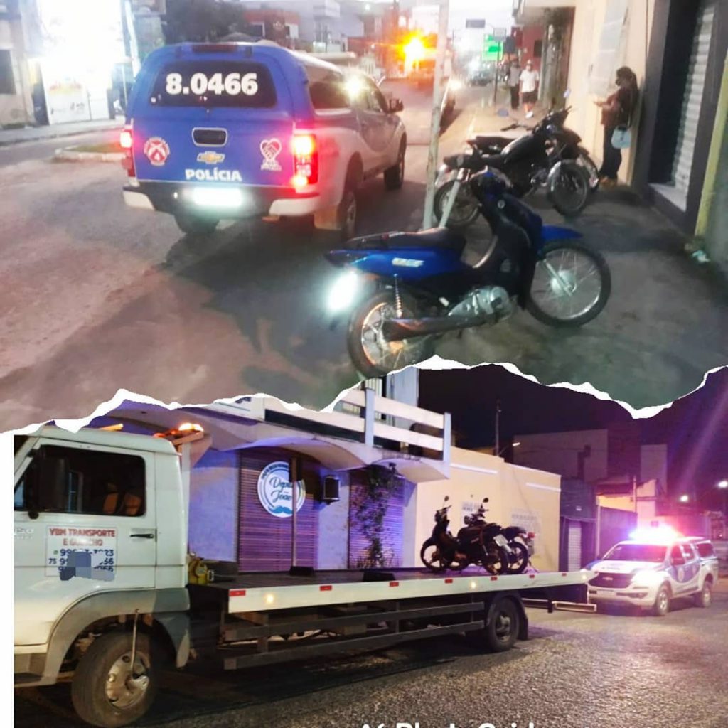 4°BPM realiza operação trânsito seguro na tarde desta terça-feira (20),em Alagoinhas.