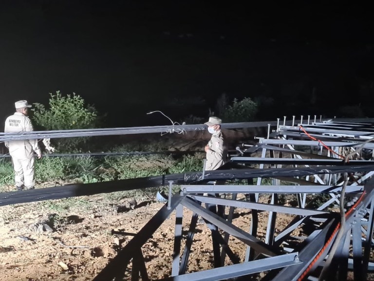 Queda de torre de transmissão no PA: vídeo mostra funcionários momentos antes do acidente