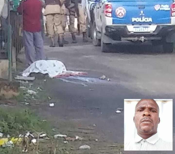 Homem foi morto a tiros na manhã deste domingo (15), em Alagoinhas