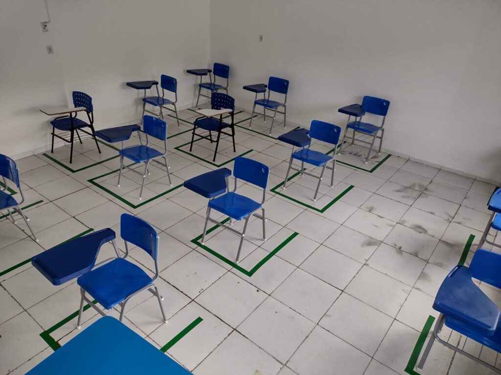 Atividades escolares semipresenciais em Alagoinhas retorna, seguindo os protocolos de prevenção e combate ao Covid-19