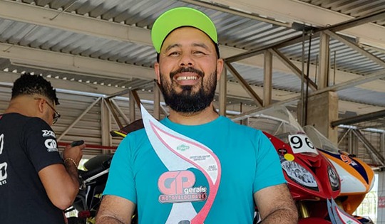 Piloto de Alagoinhas conquista vice em importante prova de Motovelocidade