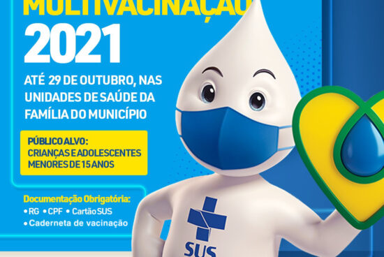 SESAU lança campanha de multivacinação para crianças e adolescentes