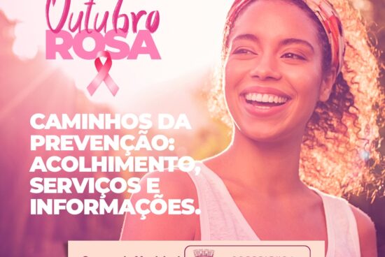 Campanha Outubro Rosa esclarece e previne a sociedade alagoinhense quanto ao câncer de mama