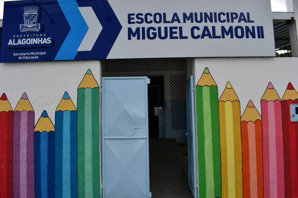 Escola Municipal Miguel Calmon II será reinaugurada nesta sexta (22), em Alagoinhas