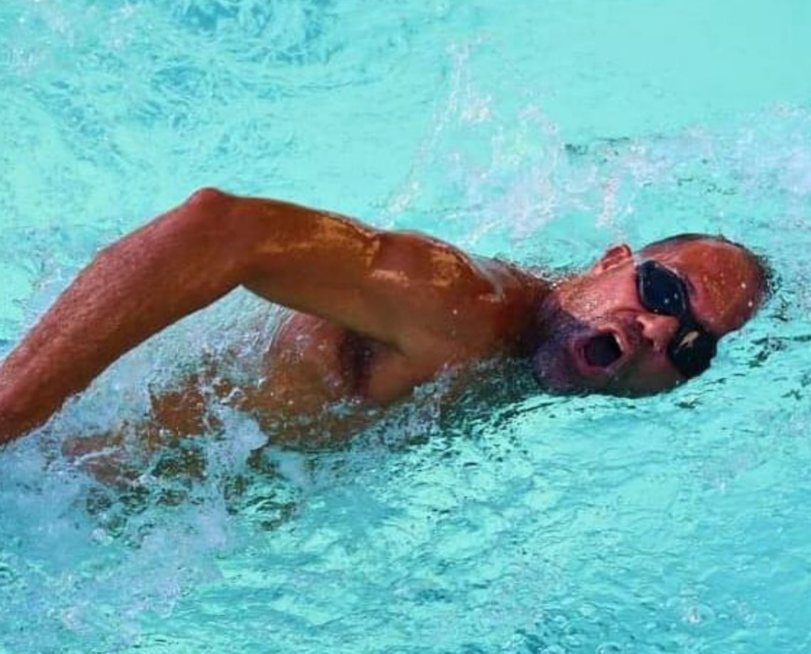 Exemplo de superação! Cabo da Rondesp conquista 3° lugar em maratona aquática após sofrer infarto