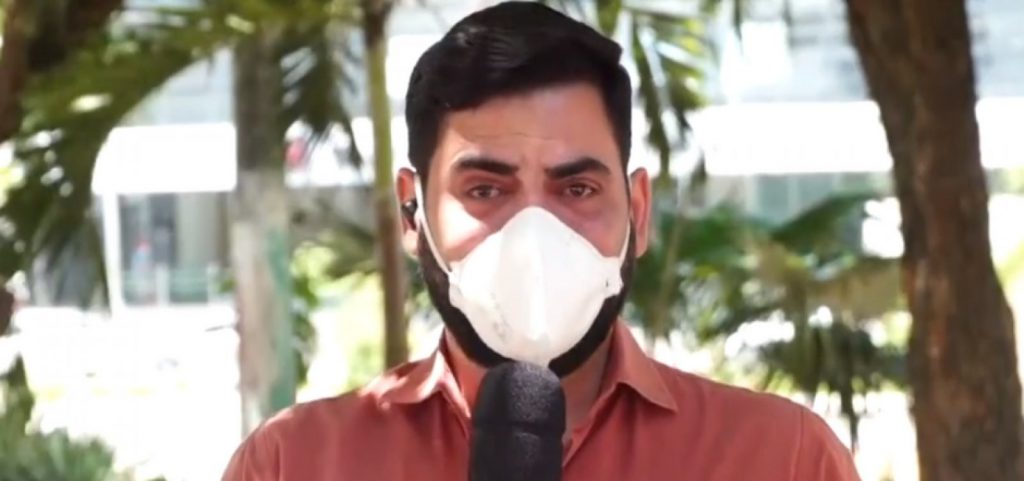 Repórter se emociona ao noticiar hospital com 30 dias sem mortes por Covid no RN; veja vídeo
