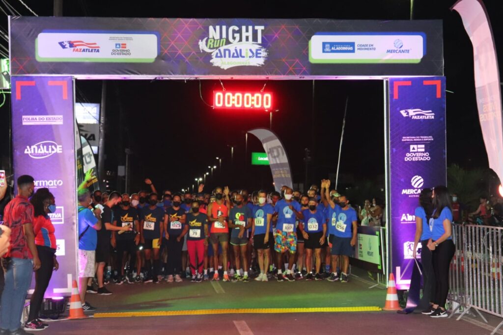 Com apoio da Prefeitura, Night Run Análise é realizada em Alagoinhas