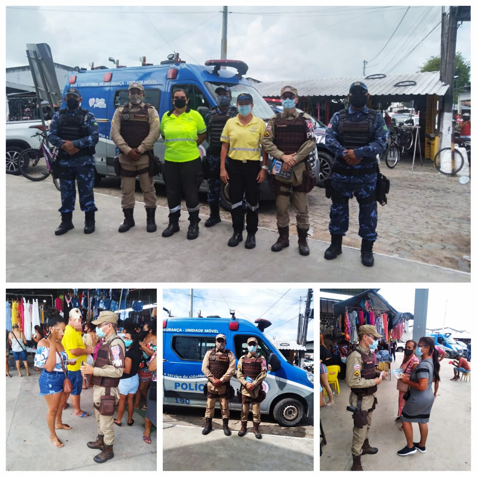 Alagoinhas: Quarto Batalhão realiza Operação Administração nas Ruas, em conjunto com a Guarda Municipal e SMTT