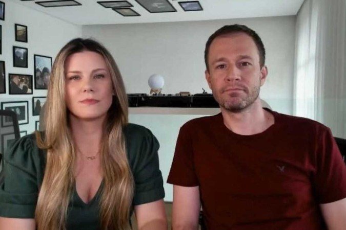 Tiago Leifert e a esposa revelam que filha do casal, tem câncer raro nos olhos