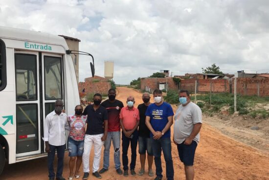 Criação de novo acesso traz melhorias no atendimento do transporte coletivo aos moradores do Brisas do Catu, Urupiara e Parque São Franscisco