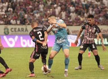 Atlético-BA sai na frente, mas sofre goleada do Fortaleza e é eliminado do Nordestão