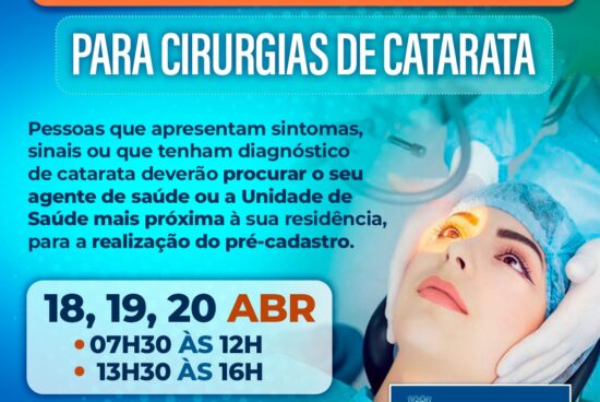 Prefeitura de Alagoinhas realiza mutirão de triagem para cirurgias de Catarata