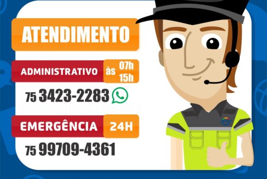 Alagoinhas: SMTT informa novo número para atendimento emergencial
