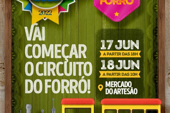 Esperando o Trem, no Mercado do Artesão, dá início aos Festejos Juninos da Prefeitura de Alagoinhas nesta sexta-feira (17)