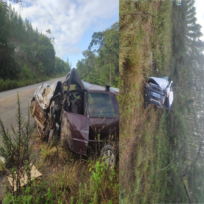 Acidente entre dois carros deixa um morto na BA-504 entre Aramari e Ouriçangas