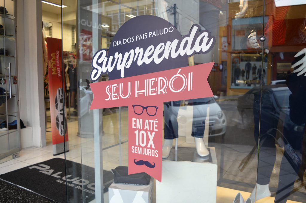 Comércio e empreendedores estão otimistas com Dia dos Pais
