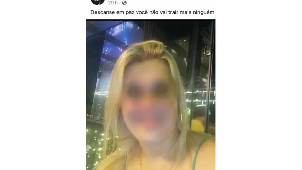 Homem atira em ex-companheira e posta foto de vítima: ‘Não vai trair mais ninguém’
