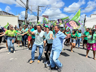 Ludmilla Fiscina inaugura comitê em Alagoinhas