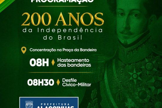 Desfile do 7 de setembro em Alagoinhas celebrará os 200 anos da independência do Brasil; confira a programação!
