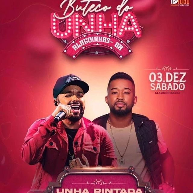Boteco do Unha confirmado em nova data em Alagoinhas