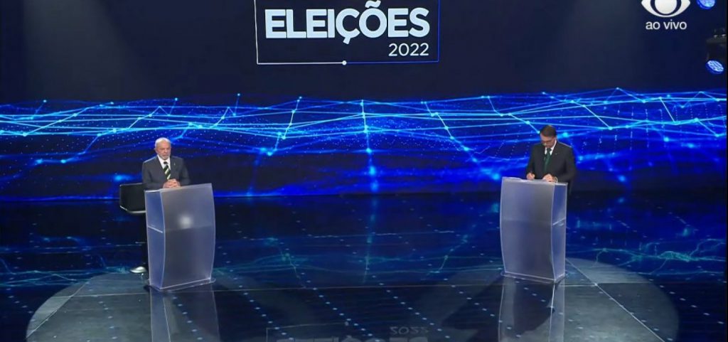 Lula e Bolsonaro têm primeiro confronto direto do 2º turno em debate na Band