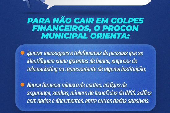 Alagoinhas: PROCON Municipal lança a campanha #seliganogolpe