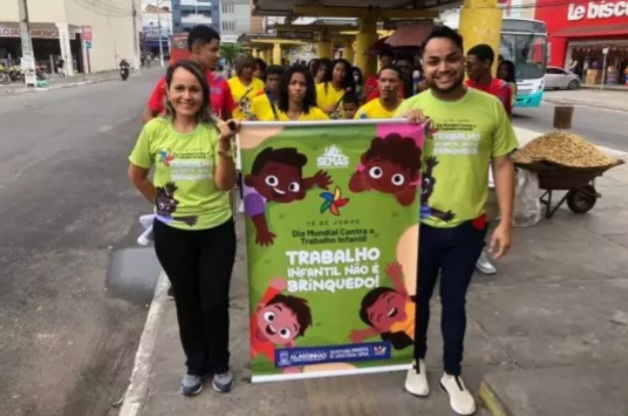 SEMAS realiza Rolê da Prevenção contra o Trabalho Infantil nesta quarta-feira (14)