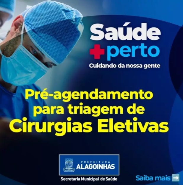 Pré-agendamento para triagem para cirurgias eletivas acontece nas Unidades de Saúde da Família