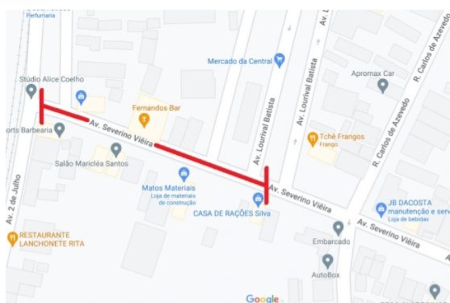 Alagoinhas: Trecho da avenida Severino Vieira será interditado para início de obra do canal do Silva Jardim