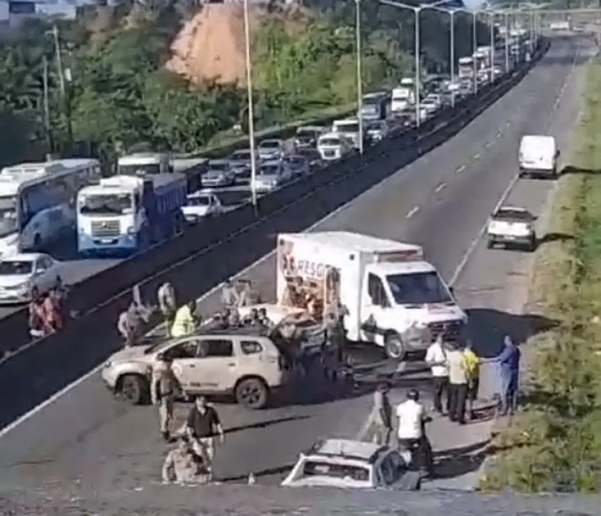 Guarda municipal morre após ser baleado na BR-324