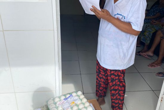 Programa Nutrir Vidas: Proteínas e cereais são entregues pela SEMAS aos lares de idosos do município em Alagoinhas
