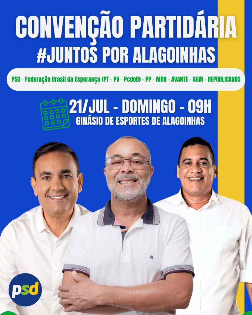 Alagoinhas: Neste domingo (21) o PT Realizará em conjunto com outros partidos Mega Convenção que ficará na história política